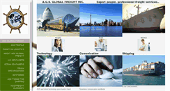 Desktop Screenshot of agsglobalfreight.com